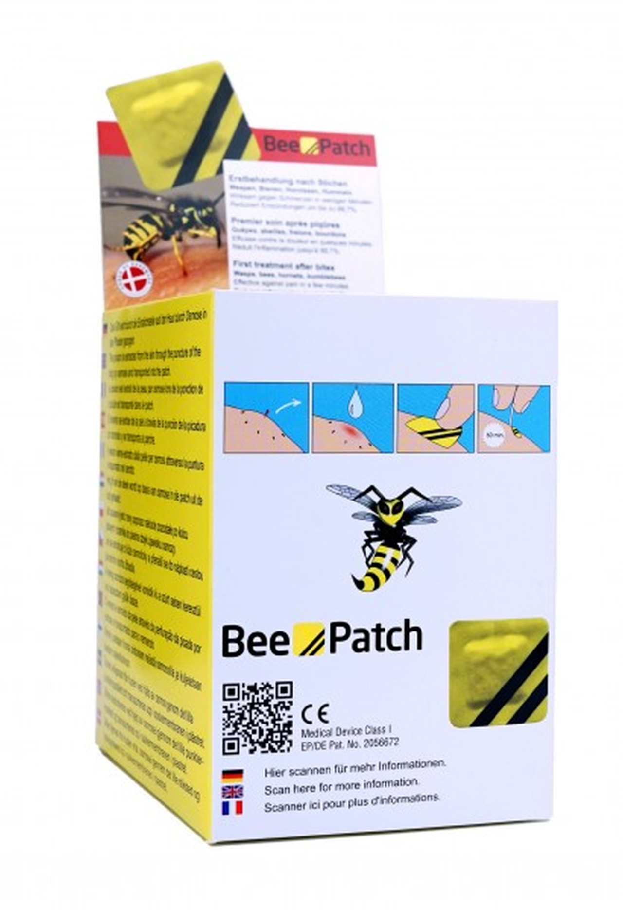 BEE PATCH - patch for treatment of sting from bees and wasps