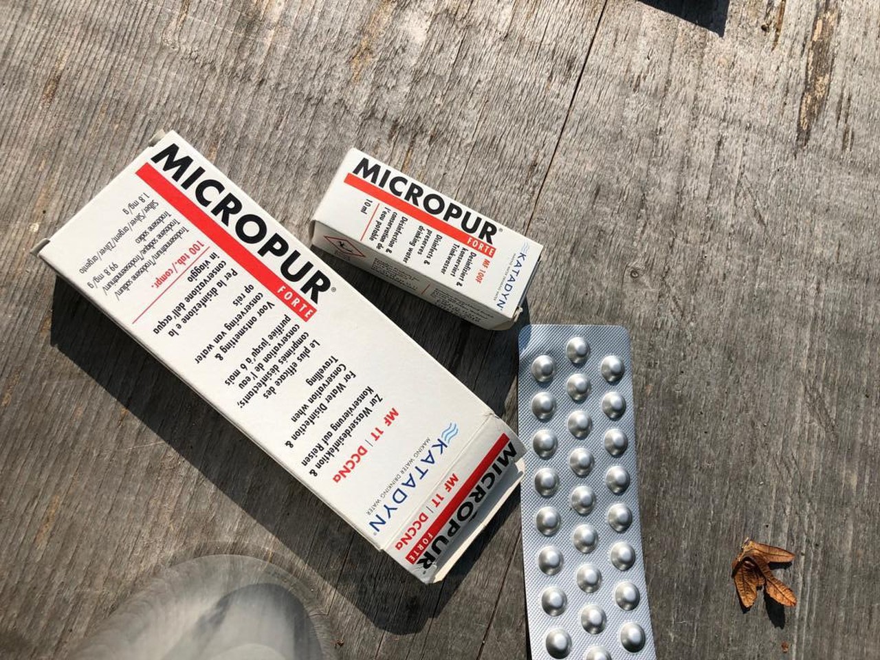 MICROPUR - chemická dezinfekce vody